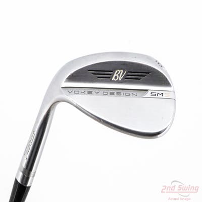 Titleist Vokey SM8 Tour Chrome Wedge Lob LW 60° 12 Deg Bounce D Grind Nippon NS Pro Modus 3 Tour 105 Steel Stiff Left Handed 35.5in