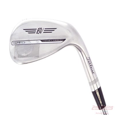 Titleist Vokey SM10 Tour Chrome Wedge Sand SW 56° 10 Deg Bounce S Grind Titleist Vokey BV Steel Wedge Flex Right Handed 35.25in