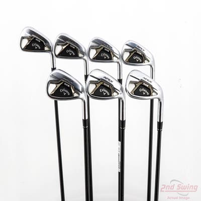 Callaway Apex 21 Iron Set 5-PW AW Mitsubishi Tensei AV Series Silver 55 Graphite Senior Right Handed STD