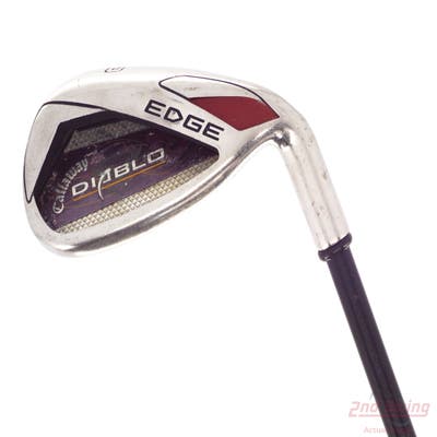 Callaway Diablo Edge Single Iron Pitching Wedge PW Callaway Stock Graphite Graphite Senior Right Handed 35.5in