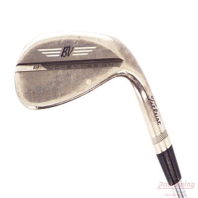 Titleist Vokey SM8 Brushed Steel Wedge Sand SW 56° 8 Deg Bounce M Grind Titleist Vokey BV Steel Wedge Flex Right Handed 35.0in