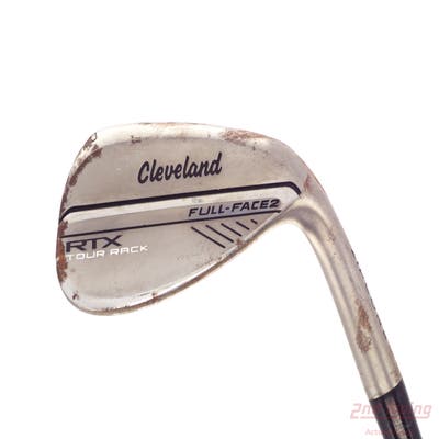 Mint Cleveland RTX Full-Face 2 Tour Rack Raw Wedge Gap GW 52° 8 Deg Bounce True Temper Dynamic Gold Spinner Tour Issue Steel Wedge Flex Right Handed 35.75in