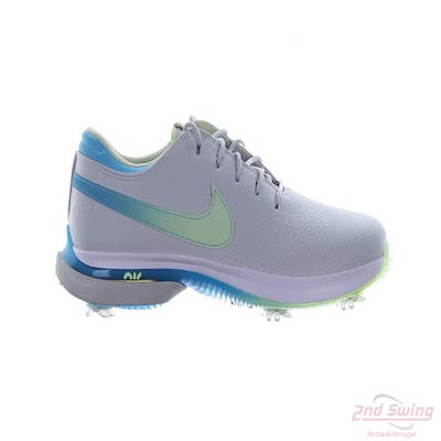 New Mens Golf Shoe Nike Air Zoom Victory Tour 3 9.5 White/Green MSRP $190