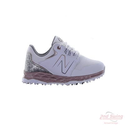 New Womens Golf Shoe New Balance Fresh Foam LinksSL v2 6 White/Pink MSRP $90