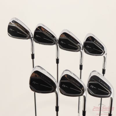 TaylorMade Qi Iron Set 5-PW AW FST KBS MAX 85 MT Steel Stiff Right Handed -1/4"