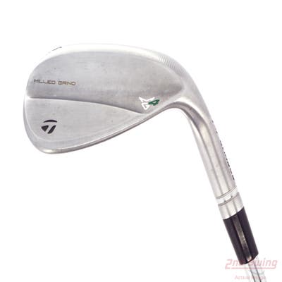 TaylorMade Milled Grind 4 Chrome Wedge Sand SW 56° 12 Deg Bounce SB True Temper Dynamic Gold Tour Issue 115 Steel Wedge Flex Right Handed 35.0in