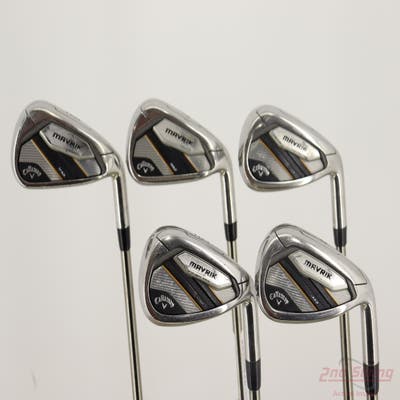 Callaway Mavrik Max Iron Set 6-PW UST Mamiya Recoil ESX 460 F3 Graphite Regular Right Handed +1/4"