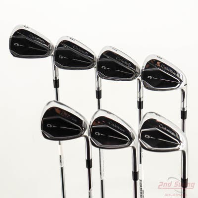 TaylorMade Qi Iron Set 5-PW AW FST KBS MAX 85 MT Steel Regular Right Handed -1/4"