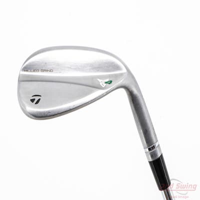 TaylorMade Milled Grind 4 Chrome Wedge Sand SW 56° 12 Deg Bounce SB True Temper Dynamic Gold Tour Issue 115 Steel Wedge Flex Right Handed 35.0in
