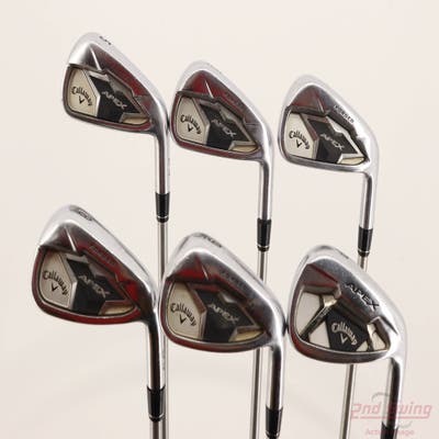 Callaway Apex 19 Iron Set 5-PW FST KBS Tour C-Taper 120 Steel Stiff Right Handed STD