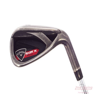 Callaway Razr X Black Wedge Gap GW True Temper M-10 XP Steel Uniflex Right Handed 35.75in