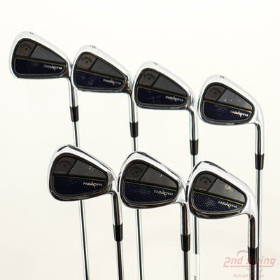 Callaway Paradym Iron Set 5-PW AW True Temper Elevate MPH 115 Steel Regular Right Handed -1/2"