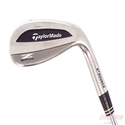 TaylorMade Z Spin Wedge Lob LW 60° 6 Deg Bounce Stock Steel Shaft Steel Wedge Flex Right Handed 35.0in