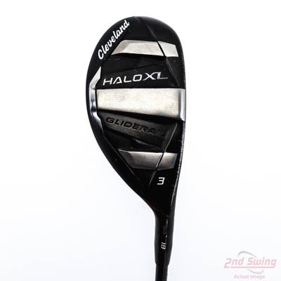 Cleveland HALO XL Hybrid 3 Hybrid 18° Mitsubishi Tensei AV Blue Raw 65 Graphite Stiff Right Handed 41.0in