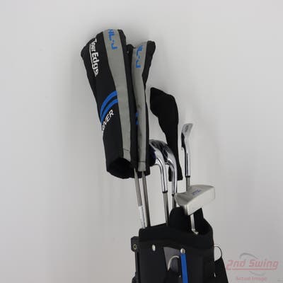 Tour Edge Hot Launch HL-J Blue 11-14 Complete Golf Club Set Graphite Junior Right Handed