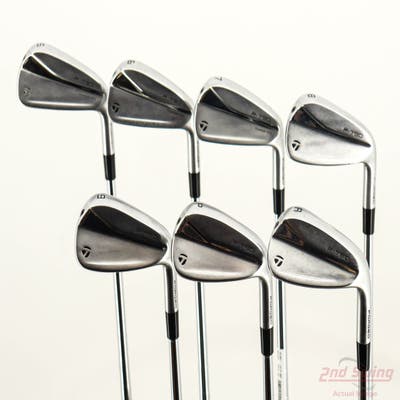 TaylorMade 2021 P790 Iron Set 5-PW AW True Temper Dynamic Gold 105 VSS Pro Steel X-Stiff Right Handed -1/2"