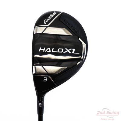 Mint Cleveland HALO XL Fairway Wood 3 Wood 3W 15° Mitsubishi Tensei AV-XLINK Blue 55 Graphite Stiff Left Handed 43.5in