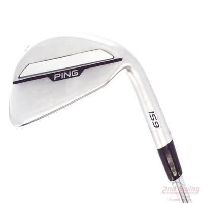 Ping s159 Chrome Wedge Sand SW 54° 10 Deg Bounce E Grind FST KBS Hi-Rev Steel Wedge Flex Right Handed White Dot 35.25in