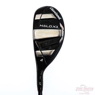 Mint Cleveland HALO XL Hybrid 4 Hybrid 21° Mitsubishi Tensei AV Blue Raw 65 Graphite Regular Left Handed 40.5in