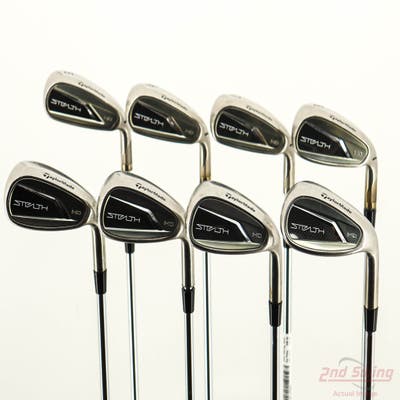 TaylorMade Stealth HD Iron Set 5-PW AW SW FST KBS MAX 85 MT Steel Regular Right Handed +1 3/4"
