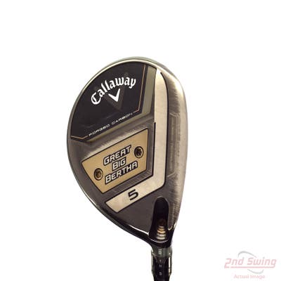 Callaway Great Big Bertha 23 Fairway Wood 5 Wood 5W 18° UST Mamiya Helium Nanocore 5 IP Finish Graphite Senior Right Handed 43.0in