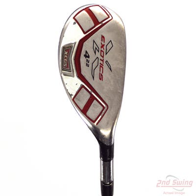 Tour Edge Exotics XCG5 Hybrid 4 Hybrid 22° Fujikura Exotics Blur Graphite Stiff Right Handed 40.0in