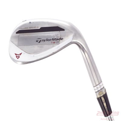 TaylorMade Milled Grind 2 TW Wedge Lob LW 60° 11 Deg Bounce TW Stock Steel Shaft Steel Wedge Flex Right Handed 35.0in