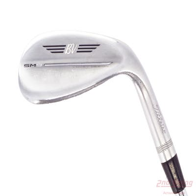 Titleist Vokey SM9 Tour Chrome Wedge Lob LW 60° 10 Deg Bounce S Grind Stock Steel Shaft Steel Wedge Flex Right Handed 35.0in