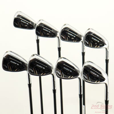 Cobra LTDx Iron Set 5-PW GW SW FST KBS PGI 65 Graphite Senior Right Handed +1/4"