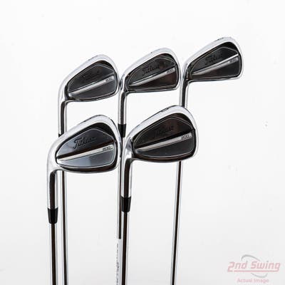 Titleist 2023 T200 Iron Set 6-PW Nippon NS Pro Zelos 7 Steel Stiff Left Handed +1/2"