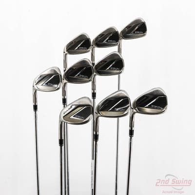 TaylorMade Stealth Iron Set 4-PW AW SW FST KBS MAX 85 MT Steel Regular Left Handed STD