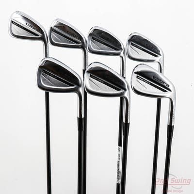 Cobra 2025 KING Tec X Iron Set 5-PW GW FST KBS 75 Tour Graphite Iron Graphite Regular Right Handed -1/4"
