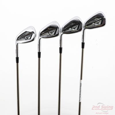 Mizuno JPX 921 Hot Metal Iron Set 7-PW UST Mamiya Recoil ESX 450 F1 Graphite Ladies Left Handed +1/2"