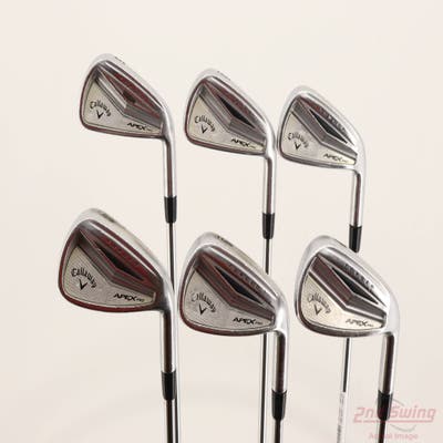 Callaway Apex Pro Iron Set 5-PW True Temper Dynamic Gold XP S300 Steel Stiff Right Handed +1/2"