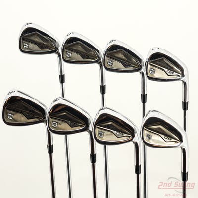 Wilson Staff D9 Forged Iron Set 4-PW GW Project X 6.0 Steel Stiff Right Handed -1/4"
