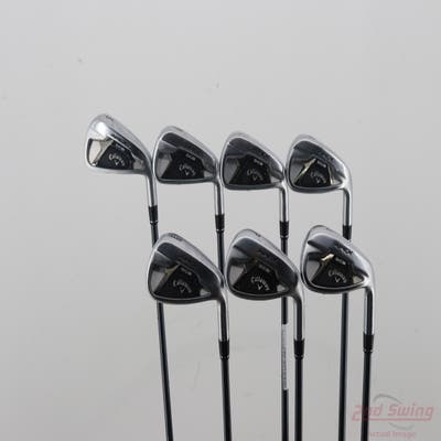Callaway Apex DCB 21 Iron Set 5-GW UST Mamiya Recoil 65 Dart Graphite Stiff Right Handed STD