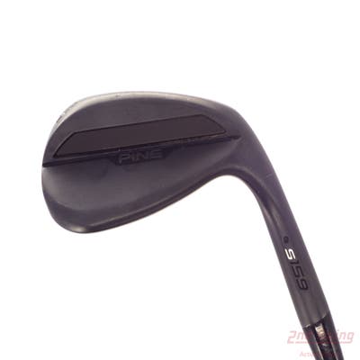 Ping s159 Midnight Wedge Lob LW 58° 10 Deg Bounce S Grind Ping Z-Z115 Steel Wedge Flex Right Handed Black Dot 35.25in