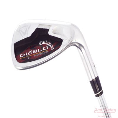 Callaway Diablo Forged Single Iron Pitching Wedge PW Nippon NS Pro 1100 Steel Uniflex Right Handed 33.5in