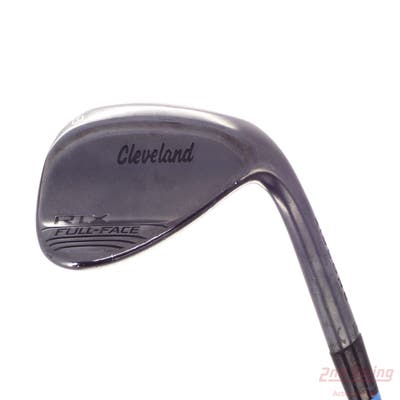 Cleveland RTX Full Face Black Satin Wedge Lob LW 58° 9 Deg Bounce Stock Steel Shaft Steel Wedge Flex Right Handed 37.0in