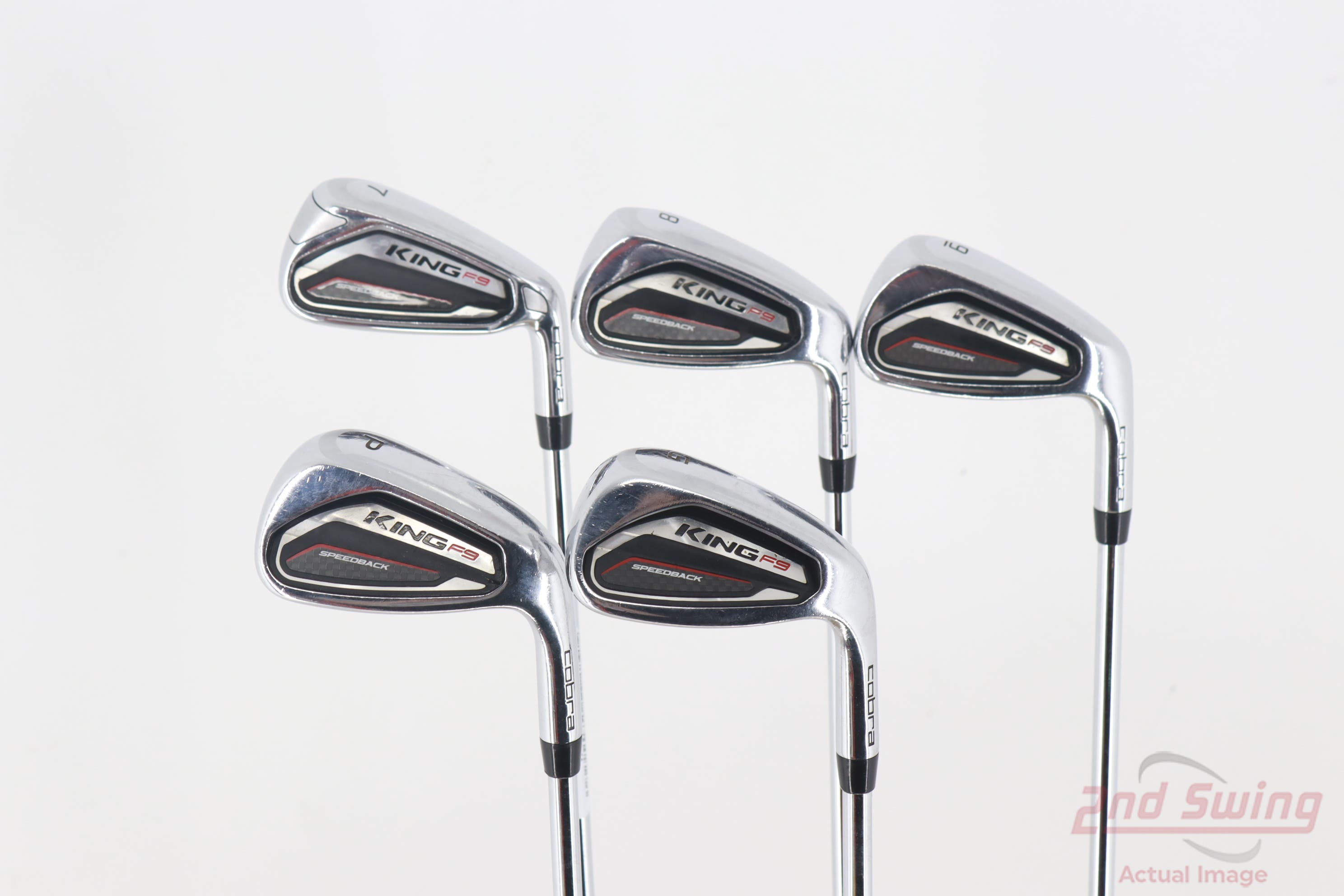 COBRA KING F9 SPEEDBACK アイアン 5本セット Cobra KING F9 Speedback Iron Set | 2nd Swing Golf