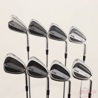 Ping i240 Iron Set 4-PW AW AWT 3.0 Steel X-Stiff Right Handed Black Dot +3/4"