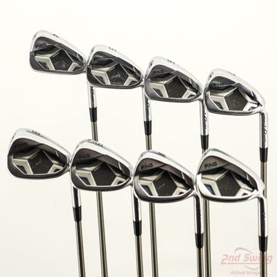 Ping G430 Iron Set 4-PW AW Aerotech SteelFiber i95 Graphite Regular Right Handed Blue Dot STD