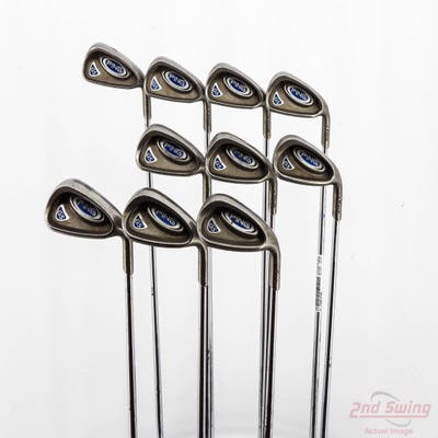 Ping G2 Iron Set 4-PW AW SW LW Ping AWT Steel Stiff Right Handed Blue Dot +1 1/4"