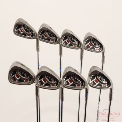 Ping G15 Iron Set 4-PW AW FST KBS Tour Steel Stiff Right Handed Black Dot +3/4"