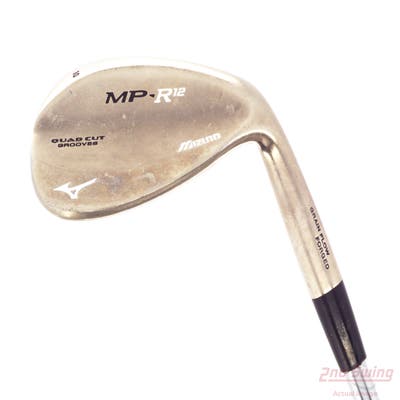 Mizuno MP-R 12 Black Satin Wedge Sand SW 56° 10 Deg Bounce Nippon NS Pro 950GH Steel Regular Right Handed 35.5in