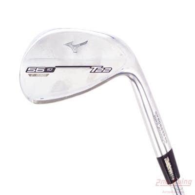 Mizuno T22 Satin Chrome Wedge Sand SW 56° 10 Deg Bounce D Grind Dynamic Gold Tour Issue S400 Steel Stiff Right Handed 35.0in