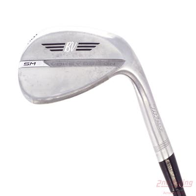 Titleist Vokey SM8 Tour Chrome Wedge Lob LW 58° 12 Deg Bounce D Grind Mitsubishi Tensei Red AM2 Graphite Senior Right Handed 35.0in