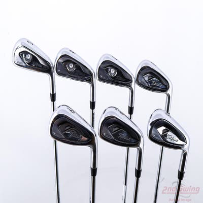 Titleist T200 Iron Set 5-PW GW True Temper AMT Black S300 Steel Stiff Right Handed +1/4"