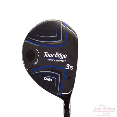 Tour Edge Hot Launch C524 Fairway Wood 3 Wood 3W 15° Aldila Ascent PL 50 Graphite Stiff Right Handed 43.25in