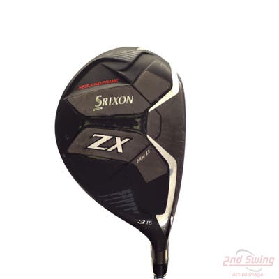 Srixon ZX MK II Fairway Wood 3 Wood 3W 15° Project X HZRDUS Smoke Red RDX 60 Graphite Regular Right Handed 43.5in